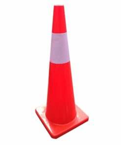 Cọc tiêu nhựa mềm PVC cao 90cm