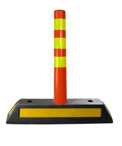 Dải phân cách cọc tiêu cao 75cm cảnh báo phân làn giao thông