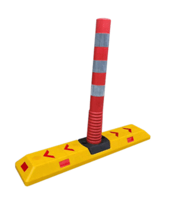 Dải phân cách cọc tiêu cao 80cm cảnh báo phân làn giao thông
