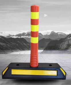 Dải phân cách cọc tiêu siêu mềm Nhật Quang cảnh báo phân làn giao thông cao 75 cm