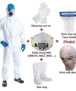 Bộ quần áo phòng dịch Vin-2000 Pro full set Level 3