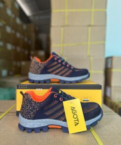 Giày bảo hộ AGOTA 505 màu cam hàng đẹp chuẩn hãng