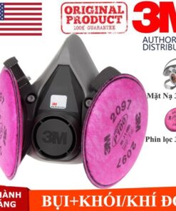 Mặt nạ 3M 6100 + Phin 2097 chống virus, vi khuẩn, bụi