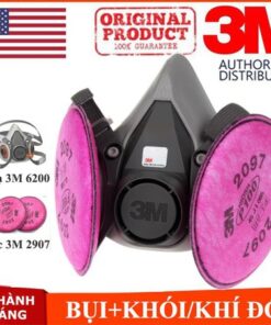 Mặt nạ 3M 6200 + Phin 2097 chống virus, vi khuẩn, bụi